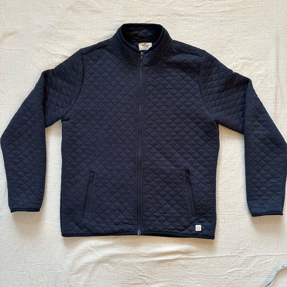 Marine Layer Men’s Quilted Zip Up - Picture 1 of 4